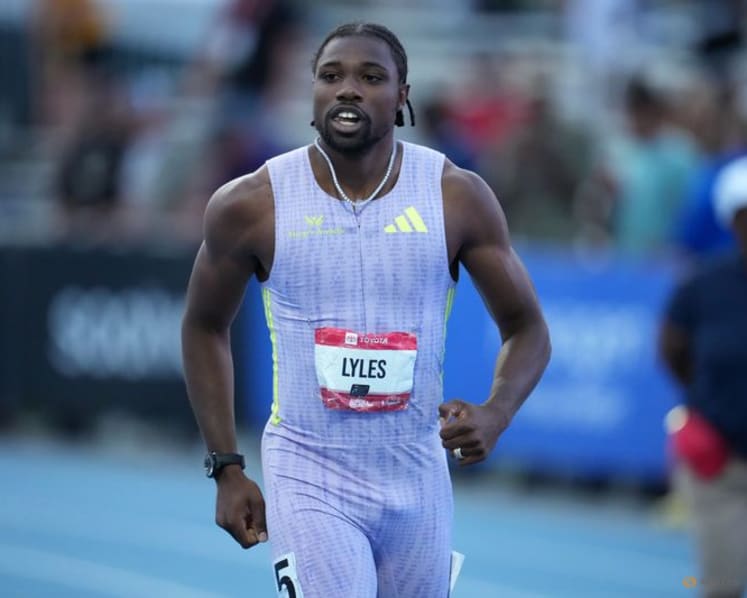 Lyles eyes American records as he plots path to Los Angeles Olympics
