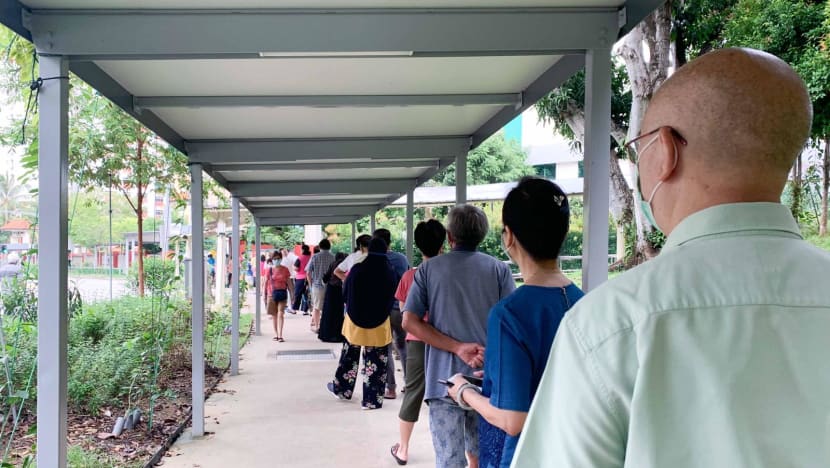 GE2020: ‘Longer than usual queues’ in some polling stations, younger voters urged to keep to their assigned slots: ELD