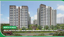 BERITA (4 Mac) | Bekalan flat Flexi 2-bilik dinaikkan hampir 50% bagi 2026-2028