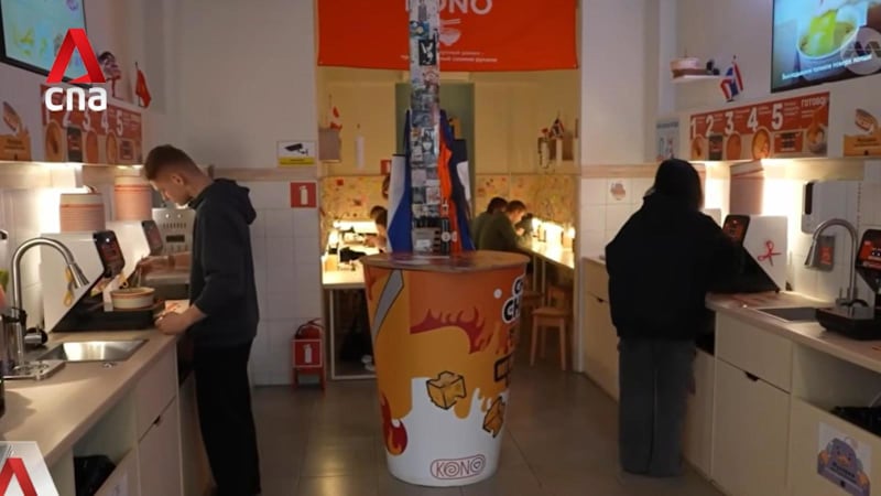 Russia’s taste for Asian food goes mainstream