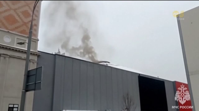 莫斯科著名大剧院发生火患 约50人被紧急疏散