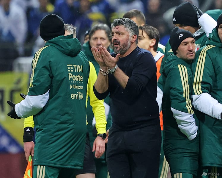 Italy miss out on World Cup for third straight time after shootout loss to Bosnia