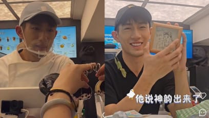 Fans Of Ayden Sng Shower Him With Gifts As He Works At Cafe In China
