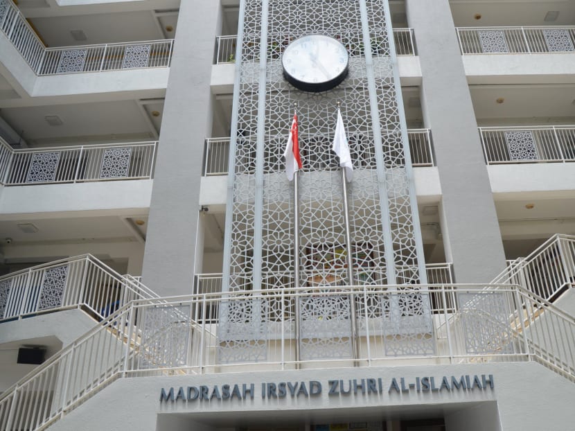 There was one new Covid-19 cluster linked to Madrasah Irsyad Zuhri Al-Islamiah on Braddell Road with eight cases. There was one new Covid-19 cluster linked to Madrasah Irsyad Zuhri Al-Islamiah on Braddell Road with eight cases.