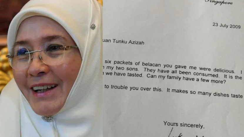 PM Lee expresses appreciation to Malaysia's queen for ‘royal’ sambal belacan
