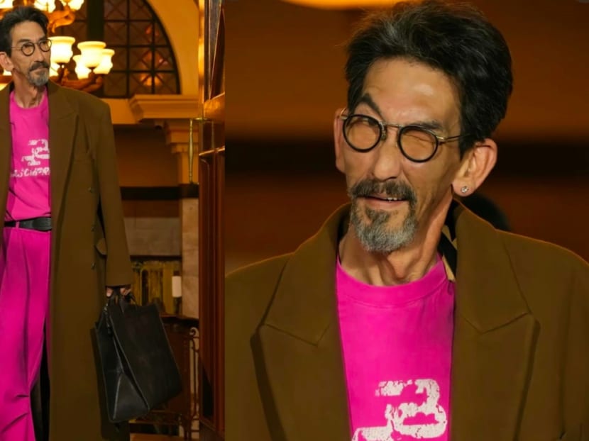 Ex-TVB actor Paul Che, 64, is now a model, netizens call him the 'perfect clothes hanger'