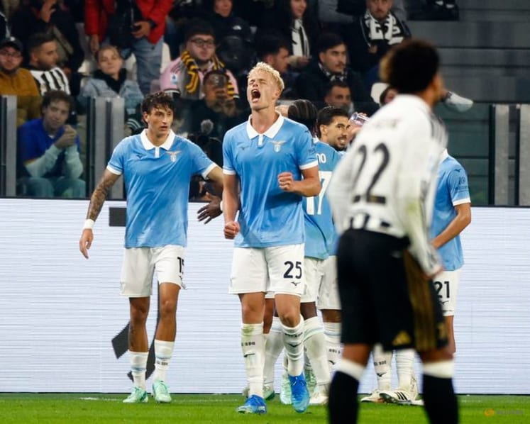 Danish duo fire high-flying Lazio to 3-0 win over Juventus