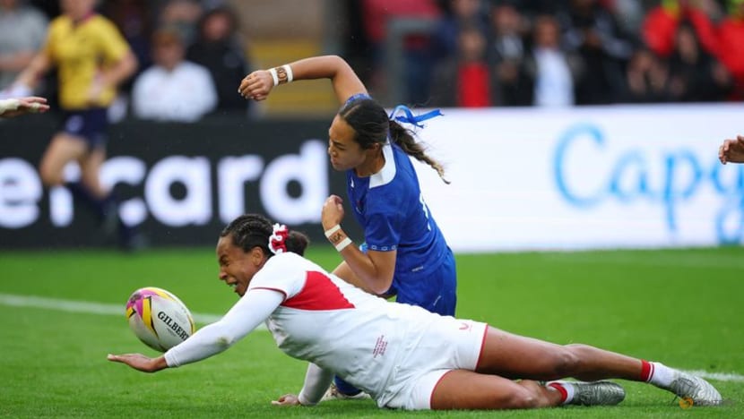 England women rack up record score with 90-3 win over Samoa England women rack up record score with 90-3 win over Samoa