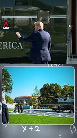 Did Trump really wave at an 'imaginary crowd' in viral video?