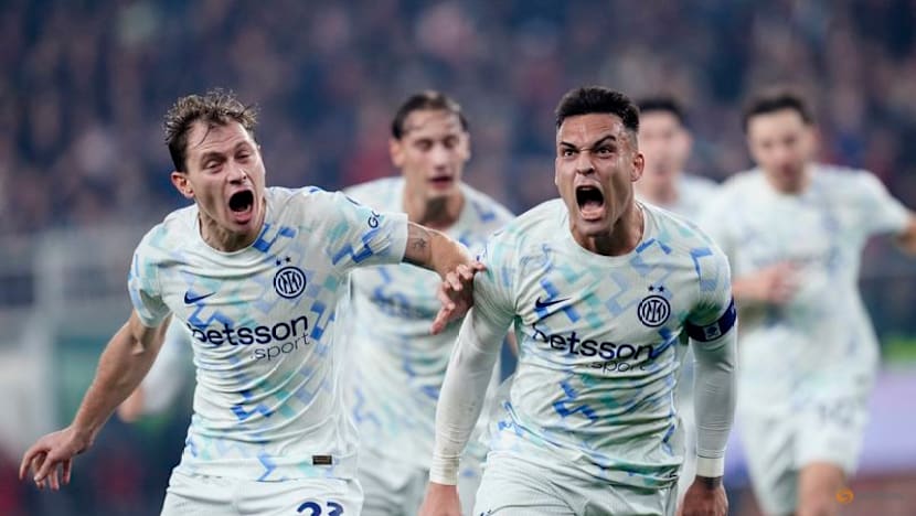 Inter edge Genoa to claim Serie A top spot