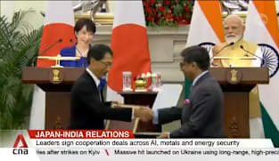 Japan and India sign agreements to boost cooperation in AI, energy and defence