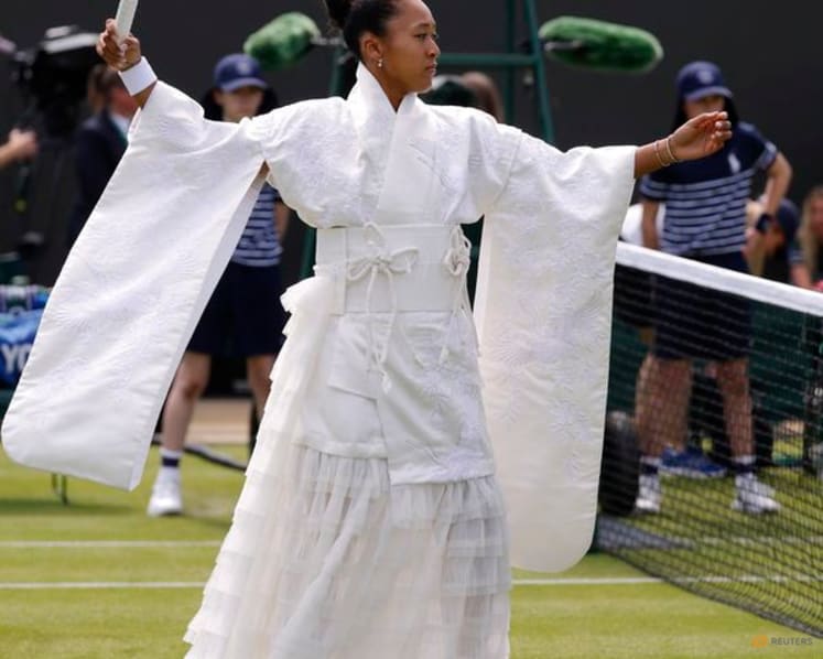 Osaka defeats Jacquemot after Japanese-inspired 'Kill Bill' kimono walk-on
