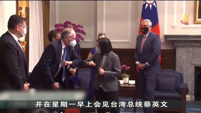 蔡英文：台湾将确保伙伴有可靠晶片供应来源