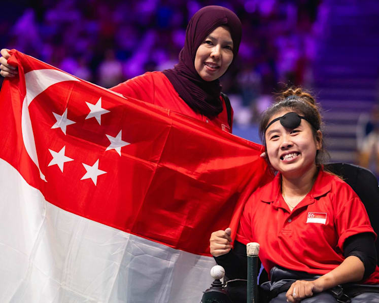 'We're like family': How a special bond helped Singapore's Jeralyn Tan to a historic Paralympic medal