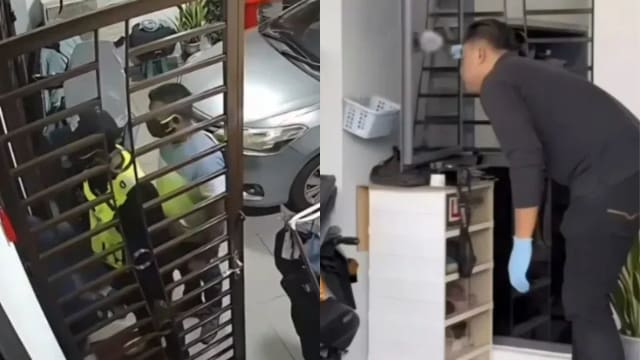 称住宅为炼毒厂凌晨搜屋 马国五假警假搜证真打抢