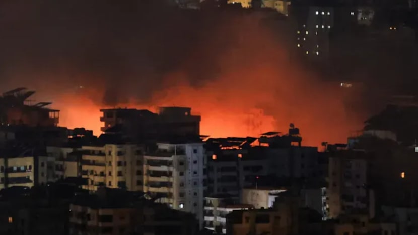 Israel lancar serangan udara baharu di pinggir bandar selatan Beirut