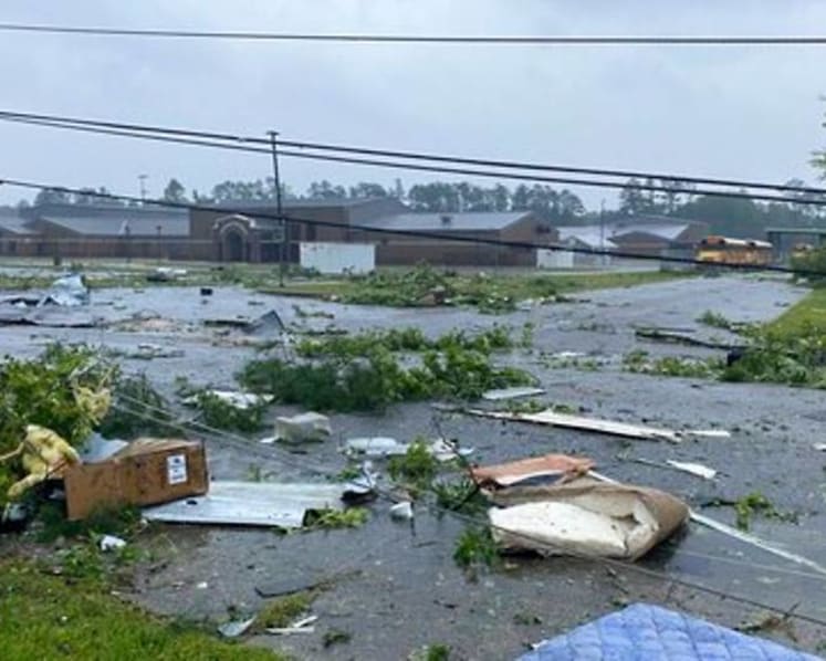12 dead in Alabama due to tropical depression Claudette, including 10 children