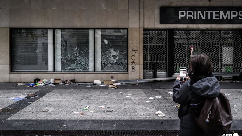 Paris police arrest record 855 people over protest-related violence