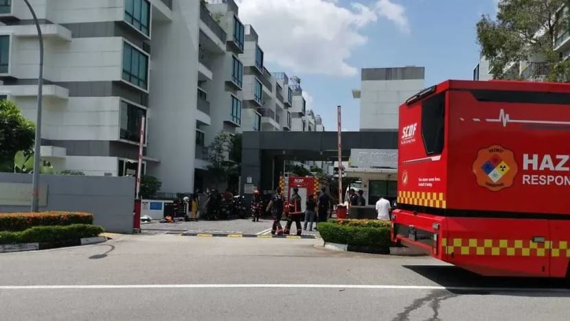 Residents evacuated from Woodlands condo after spill involving substances common in pesticides