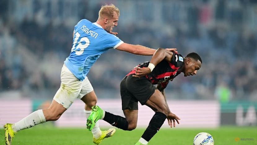 Isaksen strike sinks Milan as title hopes take hit at Lazio