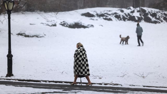 美国受冬季风暴吹袭 预计过去一周至少80人死亡