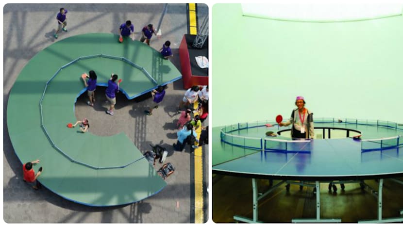 Quirky ping pong table at SEA Games carnival resembles work by Singaporean artist