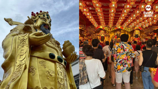 三巴旺财神庙两年半后重新开幕 上千名善信前往祈福