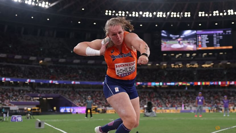 Dutchwoman Schilder takes world shot gold with final throw