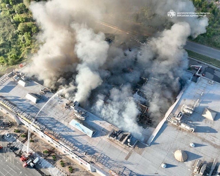 Ukraine says 'cynical' Russian strike on shopping centre killed 14