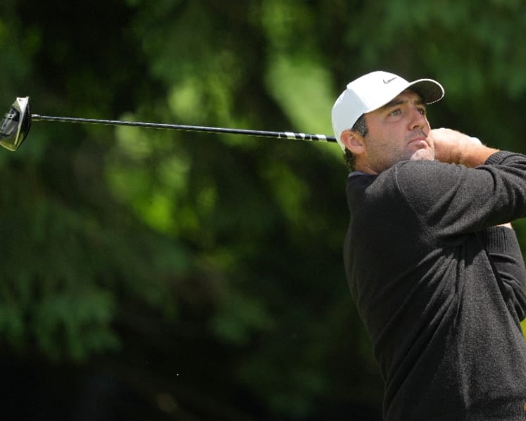 McNealy joins Smalley for PGA Championship halfway lead, Scheffler two back