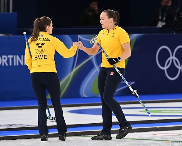 Curling-Sweden's Hasselborg wakes up with winning feeling, then delivers