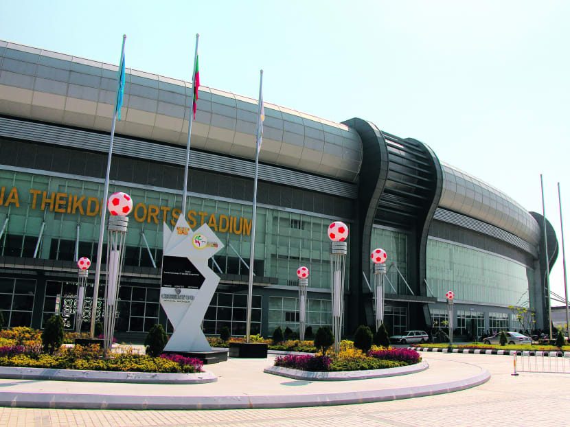 Naypyitaw’s games venues sport identical looks