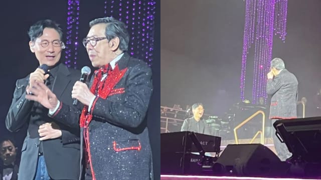 90岁胡枫开唱大咖助阵　张学友当众下跪答谢干爹