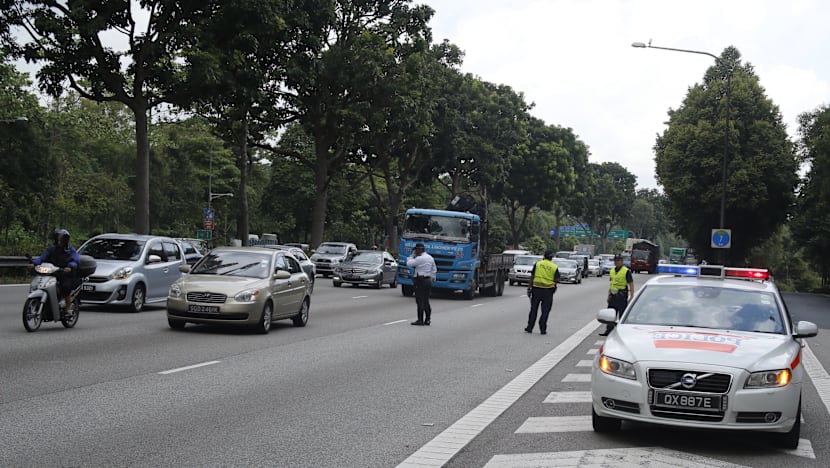 Oil spill on BKE causes massive road disruption