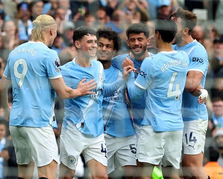 Esteve scores two own goals, Haaland nets twice as Burnley lose 5-1 at Man City