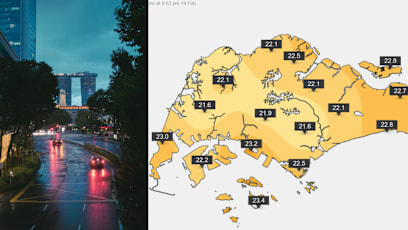 S’pore Temps Dip To 21°C... But Some Are Complaining About Damp Laundry