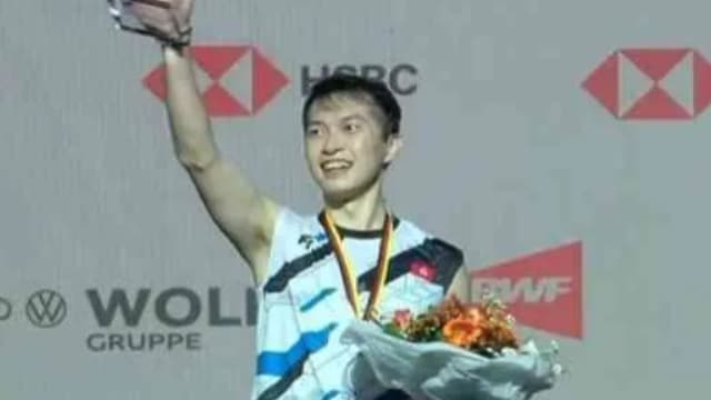 德国羽毛球公开赛：伍家朗三盘苦斗险胜李诗沣夺冠