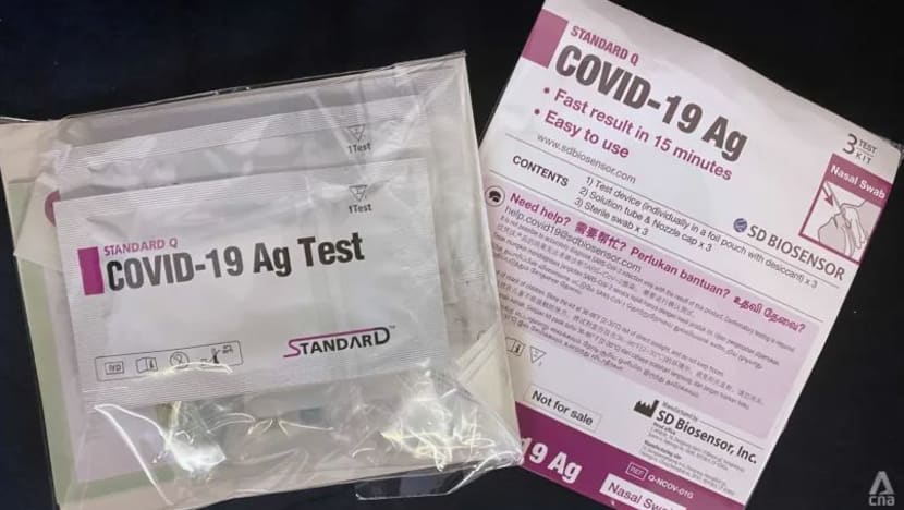 Penolong pusat ujian saringan COVID-19 dihukum penjara 2 minggu; jual kit ART bernilai S$14,000 Penolong pusat ujian saringan COVID-19 dihukum penjara 2 minggu; jual kit ART bernilai S$14,000