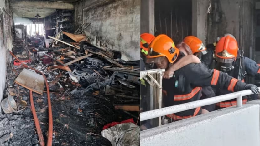 Puntung rokok punca kebakaran di Bedok North, 3 maut termasuk kanak-kanak 3 tahun