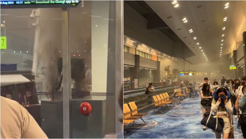 Scoot flight delayed after X-ray machine catches fire in gate holdroom at Changi Airport Scoot flight delayed after X-ray machine catches fire in gate holdroom at Changi Airport