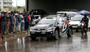 Rallying-Evans leads Rovanpera in Toyota one-two in Kenya