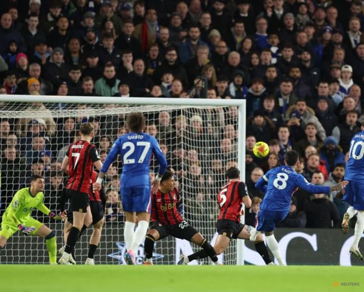 Chelsea drop more points at home in 2-2 draw with Bournemouth