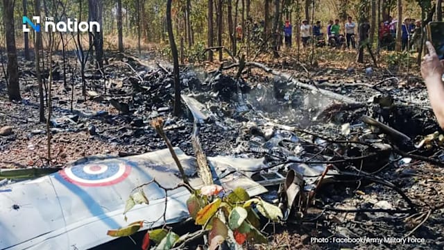 泰国军机坠毁 两飞行员殉职