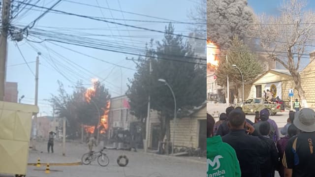 玻利维亚军营火仓库爆炸 至少十死多人伤