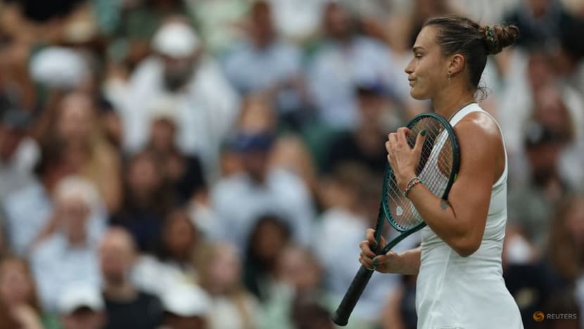 Sabalenka passes Mertens test to reach Wimbledon quarter-finals Sabalenka passes Mertens test to reach Wimbledon quarter-finals