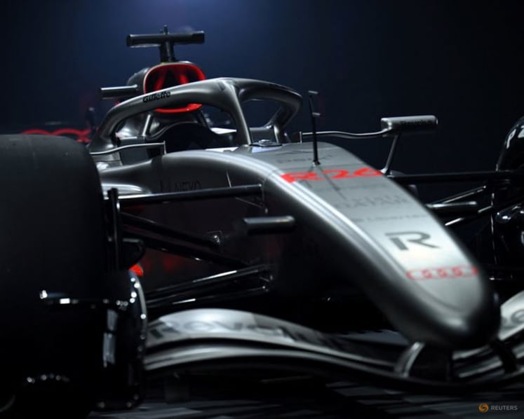 Audi F1 team launch debut livery as title countdown starts