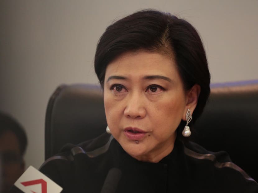 Ms Chua Sock Koong's package of S$3.5 million was about 43 per cent lower than the S$6.1 million she made the financial year before. Ms Chua Sock Koong's package of S$3.5 million was about 43 per cent lower than the S$6.1 million she made the financial year before.
