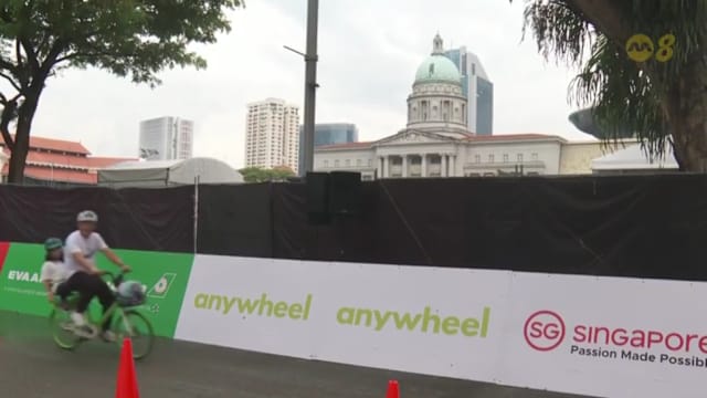 环法脚踏车赛11月初将在滨海湾举行绕圈赛