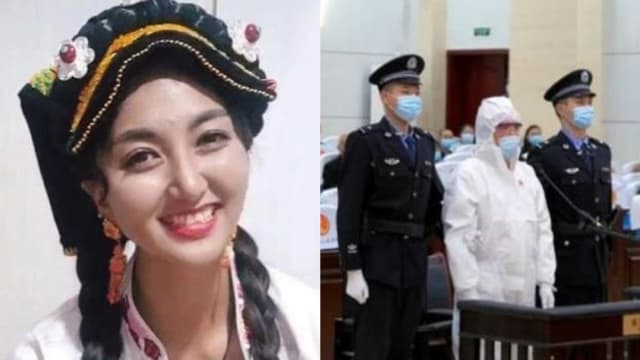 中国网红遭泼油烧死　狠毒前夫已被处刑