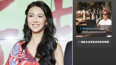 Netizens Slam Fiona Sit For Claiming That Drinking Warm Water Will Help Fight COVID-19